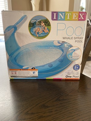 New. Intex. Whale Spray Pool. 82 x 62  x 39 . New in box. 2016