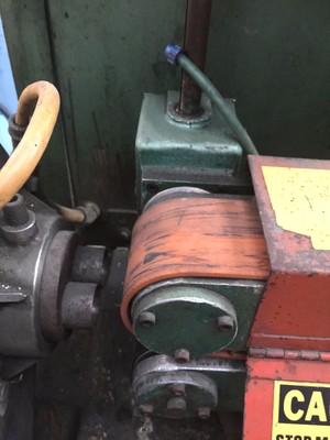 RUBBER EXTRUDER GOODMAN 4 INCH  BELT PULLER SLUG CUTTER COMBO