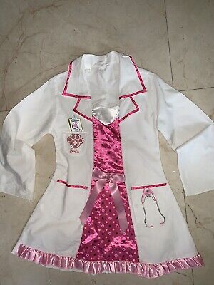 barbie vet doctor nurse costume Halloween Girls size 4-6x