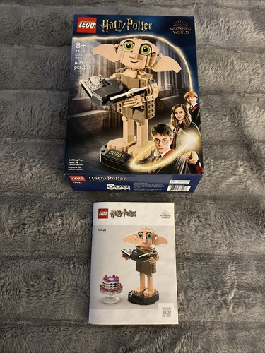 LEGO Harry Potter Dobby the House-Elf 76421 Building Toy Set New 2023