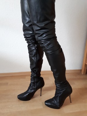 EROGANCE Lack High Heels Crotch Overknee Stiefel A3623L EU EROGANCE Lack High Heels Crotch Overknee Stiefel A3623L EU