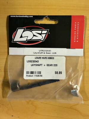LOSI-LOS232043-LAYSHAFT & GEAR SET 22S