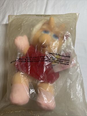 McDonald's Presents Jim Henson's Baby Miss Piggy 1988 Plush New In The Bag