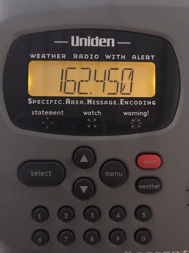 Uniden Bearcat Wether Radio Alert NOAA WX100