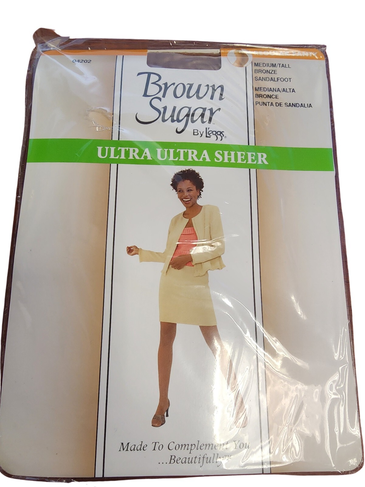 Brown Sugar Leggs Queen Size Ultra Ultra Sheer Panties Choose Size and Color