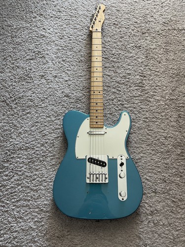 Fender Standard Telecaster 2015 MIM Lake Placid Blue Maple Neck Modified Guitar