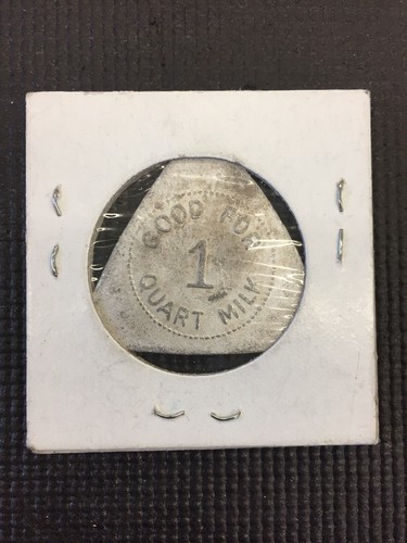 Valley Dairy Penticton BC 1 Quart Milk Token coin Combine Shipping