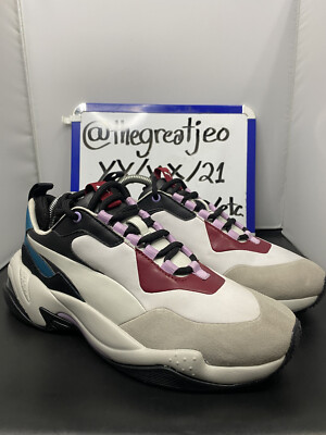 Puma Women s Thunder Rive Droite Glacier Grey Barbados Cherry 369452-02 Sz 9