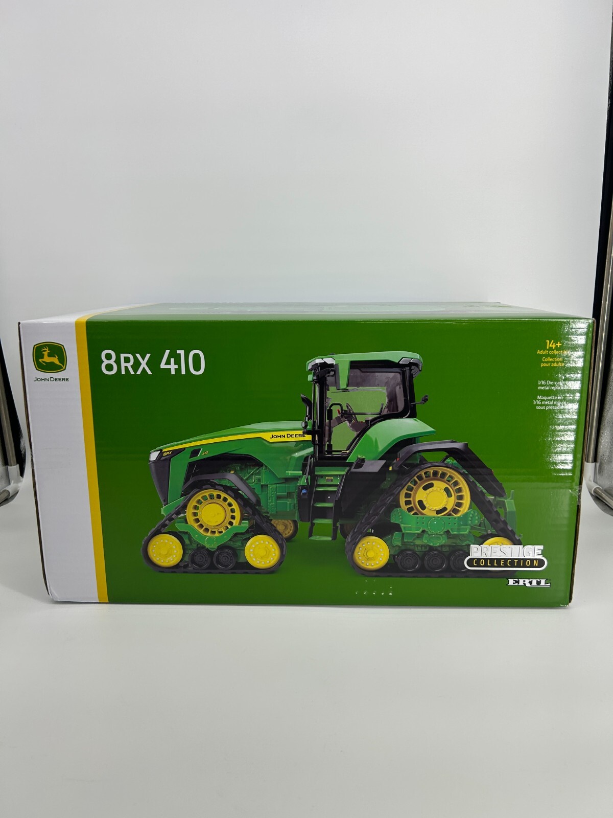 NEW John Deere ERTL 1/16 8RX 410 Prestige Collection Die Cast