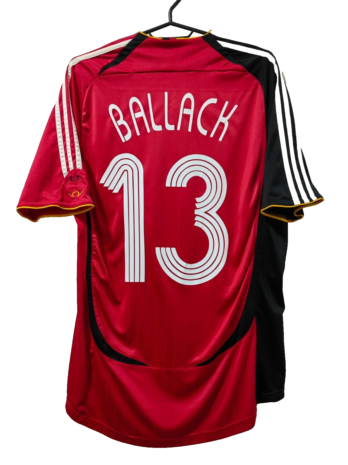 adidasドイツ代表ユニ　13 BALLACK Michael Ballack #13 Football Shirt Deutschland 2006 Trikot