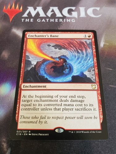 Mtg. 2x Enchanter's Bane. Commander 2018. Lp | eBay