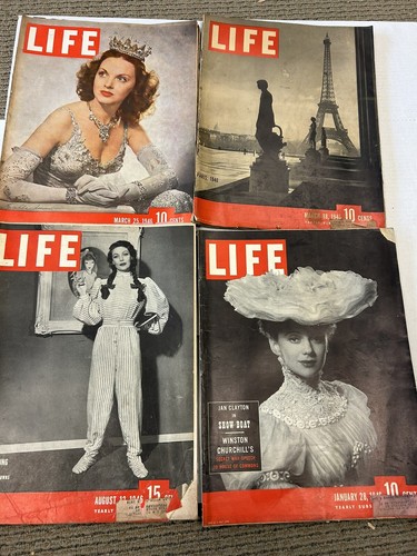 ビンテージ　LIFE　1946年　４冊セット　雑誌　アメリカ ビンテージ LIFE 1946年 4冊セット 雑誌 アメリカ Amazon.co.jp