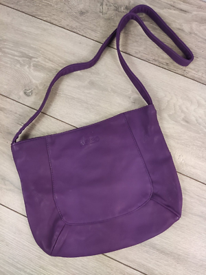 KENZO Purple Shoulder Bag Cross back Bag Small NEW 1m Strap Full