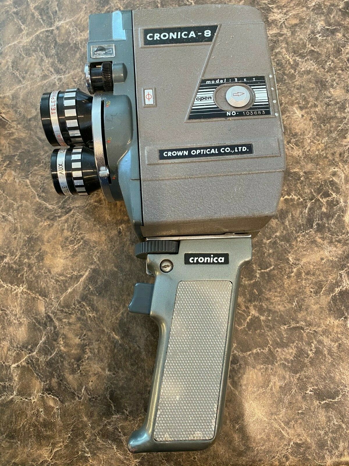フィルムカメラ CRONICA Vintage 1960's Cronica 8ET 8mm Movie Camera | eBay