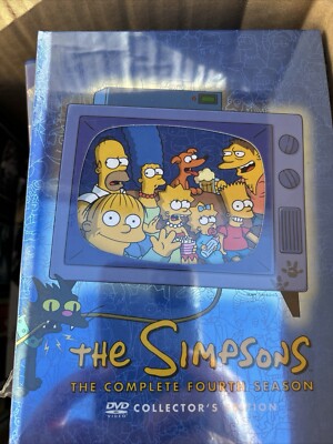 The Simpsons The Complete Fourth Season DVD COLLECTOR'S EDITION Factory Sealed