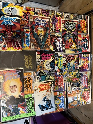 Ghost Rider Vol 2 90s Comic Book Lot 18-23 ; 27-42 Marvel Comics 