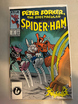 Peter Porker Spectacular Spider-Ham #17 - Last Issue - Marvel Comics - 1987