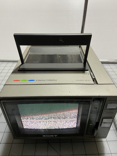 【K-166】【中古】SONY Trinitron ポータブルテレビ 1994年 K-166】【中古】SONY Trinitron ポータブルテレビ 1994年