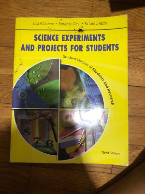 Science Experiments and Projects for Students by Cothron, Julia 