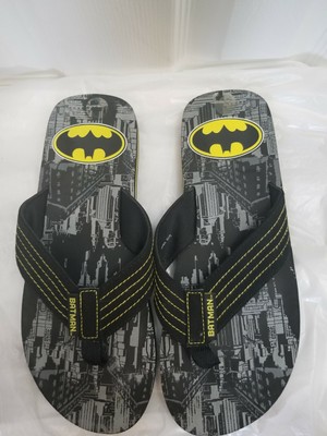Batman Flip Flops Mens Size 9のeBay公認 