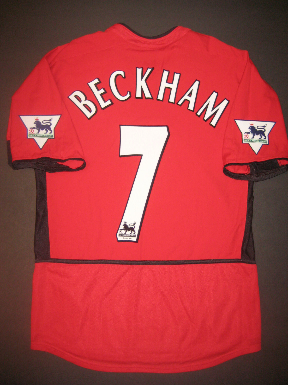 2002-2003 Nike Manchester United David Beckham Short Sleeve
