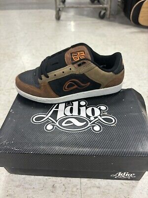 Adio Hamilton V2 Skate Shoes Brown Men s size 9 Rare