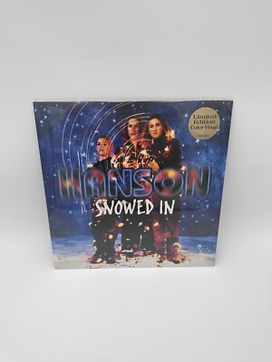 HANSON - Snowed In Limited Edition Milky White Colored Vinyl LP - SEALED