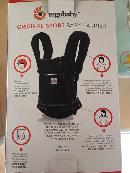 ergobaby original sport