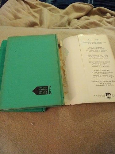 When We Were Very Young by A.A. Milne, Two books for 5, great for reading