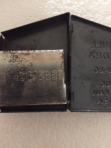 Huot drill index case #20  For Number Drills 61 To 80