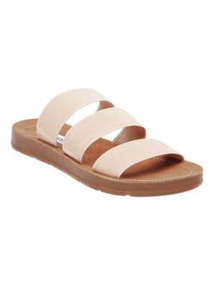 

STEVE MADDEN Женские розовые сандалии без шнуровки на танкетке с круглым носком Pascale, Розовый, PASC01S1