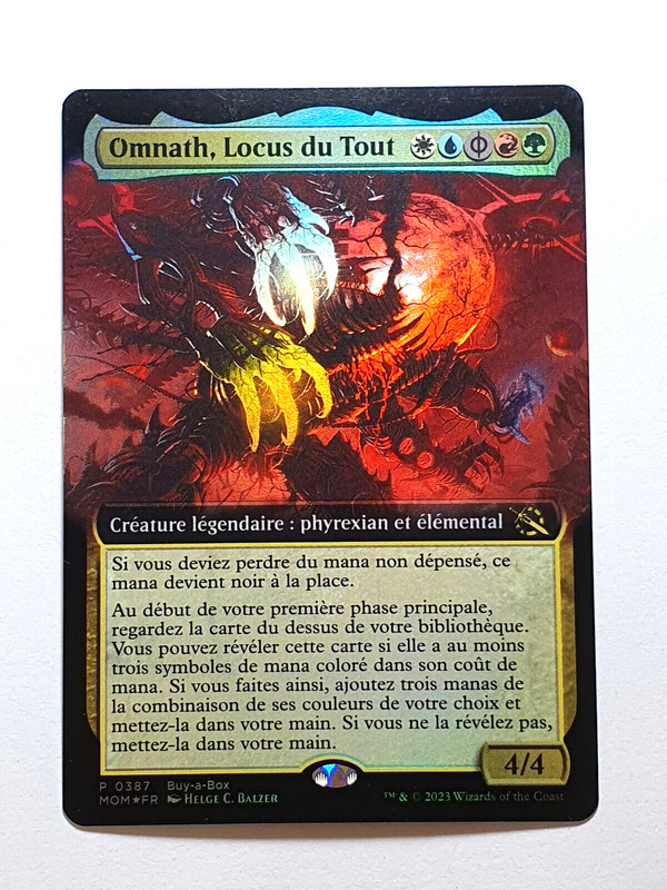 Omnath, Locus Du Tout Of All    Mtg Magic Vf Nm