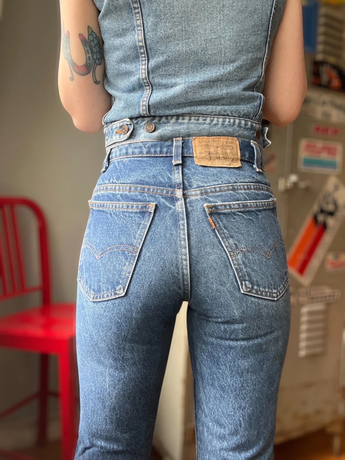 80s vintage Levi’s 501 赤耳　denim pants 80s vintage Levi's 501 赤耳denim pants