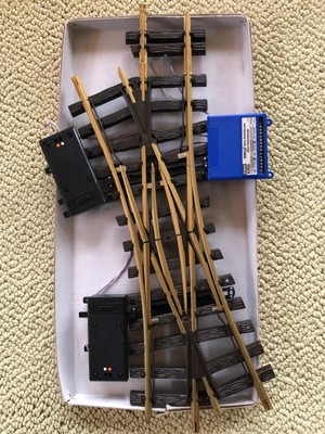 Double Slip Switch with Massoth 3 Channel Decoder Installed Mint