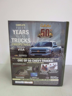 Cabelas 2011 Fall Edition 50th Anniversary Hardback Catalog