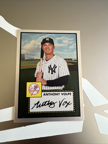 2023 Topps Chrome Platinum Anniversary Anthony Volpe Rookie