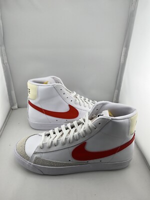 Size 8 - Nike Blazer Mid 77 Vintage White Picante Red