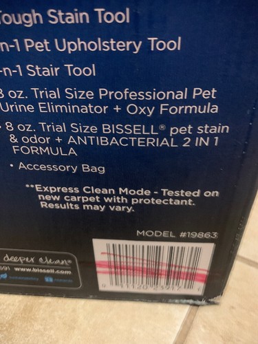 BISSELL ProHeat 2X Revolution Pet Pro Upright Deep Cleaner - Silver/purple 19863