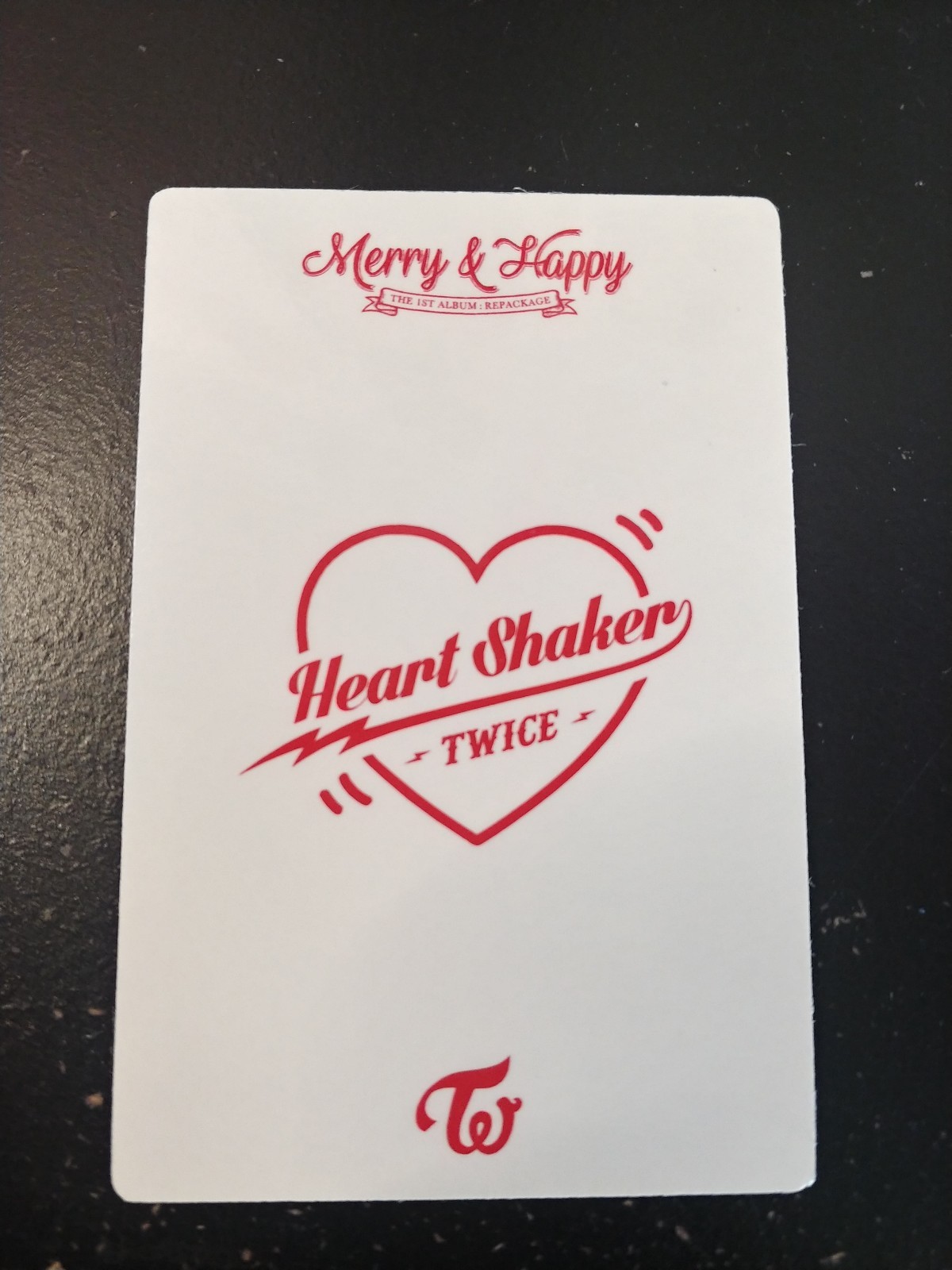 Twice Momo Heart Shaker Official Broadcast Photocard
