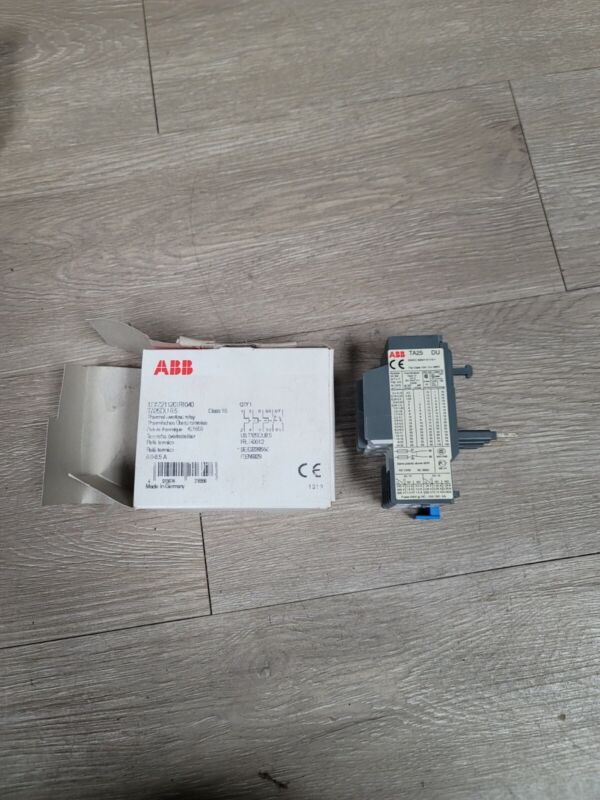 ABB TA25DU6.5 10A THERMAL OVERLOAD RELAY NEW SURPLUS E5