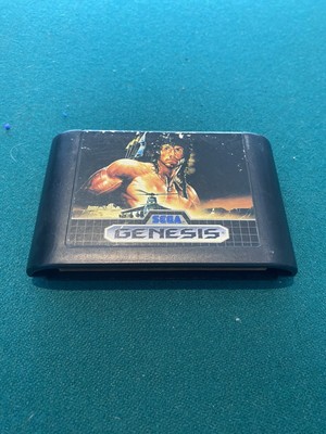 Rambo III 3 (Sega Genesis) Cartridge Only TESTED & WORKING PINS Cleaned