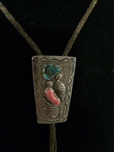 BENNETT BOLO TIE MARKED RHY