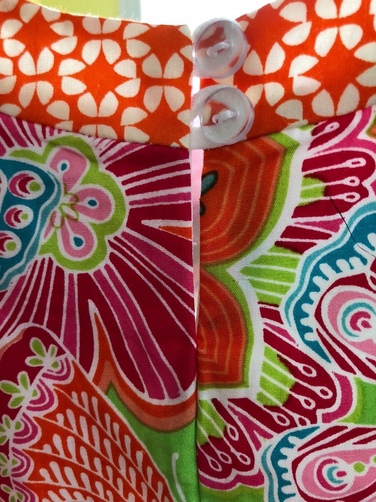 Girls Dress Multi colored floral/paisley print Size 6X Gorgeous colors