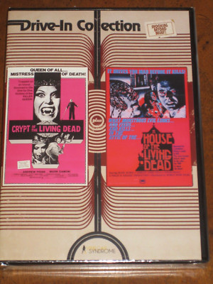 CRYPT OF THE LIVING DEAD & HOUSE OF THE LIVING DEAD (DVD) Vinegar Drive-In: NEW!