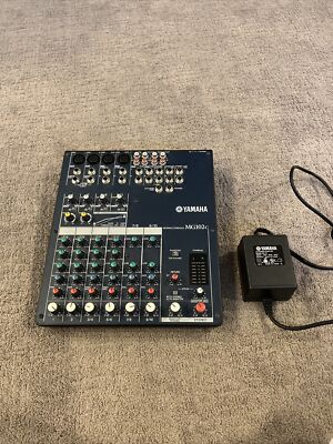 Yamaha MG102c 10 Input Mixing Console - With AC Power Adapter 