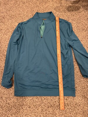 Peter Millar Turquoise 2xlt XXLT Mens Pullover Great Condition