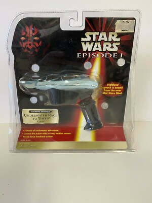 STAR WARS EPISODE 1 UNDERWATER RACE TO THEED ELECTRONIC HANDHELD GAME 1999
