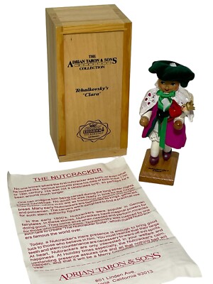 Steinbach Adrian Taron Mini Nutcracker Tchaikovsky's CLARA Limited Edition w box