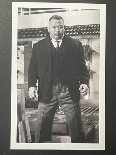 POSTCARD- JAMES BOND 007- HAROLD SAKATA AS ODDJOB IN