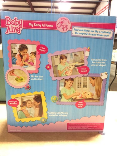 NIB Baby Alive My Baby All Gone Brunette Hispanic 2013 Ethnic Collector